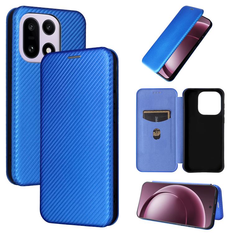 Carbon Fiber Texture Flip Leather Phone Case, For OnePlus 15T, For OnePlus Turbo 6, For OnePlus Ace 6, For OnePlus 15