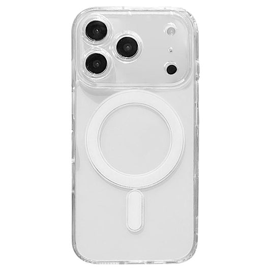 Fine Hole MagSafe Magnetic Clear Acrylic TPU Case, For iPhone 18 Pro, For iPhone 18 Pro Max, For iPhone 16e / 17e, For iPhone 17 Pro Max, For iPhone 17 Pro, For iPhone 17, For iPhone Air, For iPhone 16 Pro Max, For iPhone 16 Pro, For iPhone 16 Plus