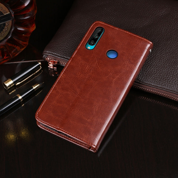 idewei Crazy Horse Texture Horizontal Flip Leather Case with Holder & Card Slots & Wallet, For Huawei Honor 9C, For Huawei P Smart 2020, For LG K51S