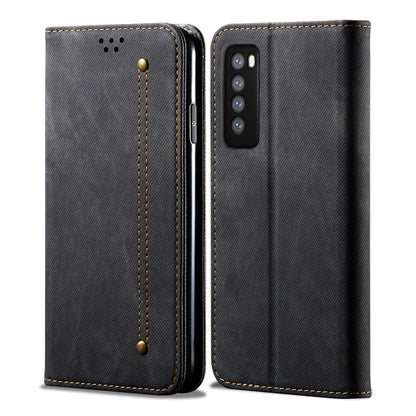 Denim Texture Casual Style Horizontal Flip Leather Case with Holder & Card Slots & Wallet, For Huawei Nova 7, For Huawei Nova 7 Pro, For Huawei Nova 7 SE / P40 Lite 5G, For Vivo Y50, For Huawei Honor X10 5G, For Xiaomi Redmi Note 9