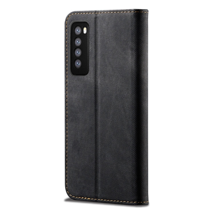 Denim Texture Casual Style Horizontal Flip Leather Case with Holder & Card Slots & Wallet, For Huawei Nova 7, For Huawei Nova 7 Pro, For Huawei Nova 7 SE / P40 Lite 5G, For Vivo Y50, For Huawei Honor X10 5G, For Xiaomi Redmi Note 9