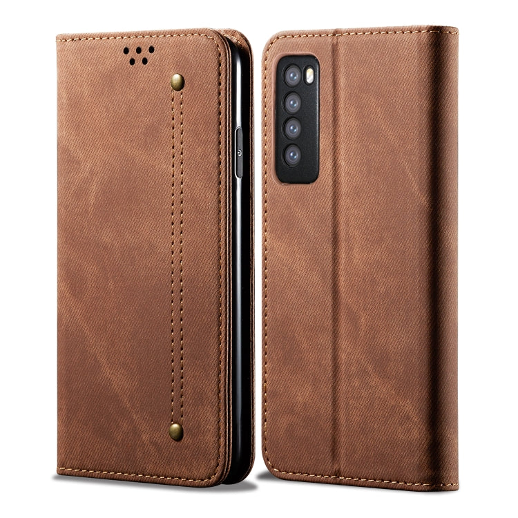 Denim Texture Casual Style Horizontal Flip Leather Case with Holder & Card Slots & Wallet, For Huawei Nova 7, For Huawei Nova 7 Pro, For Huawei Nova 7 SE / P40 Lite 5G, For Vivo Y50, For Huawei Honor X10 5G, For Xiaomi Redmi Note 9