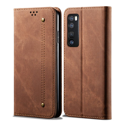 Denim Texture Casual Style Horizontal Flip Leather Case with Holder & Card Slots & Wallet, For Huawei Nova 7, For Huawei Nova 7 Pro, For Huawei Nova 7 SE / P40 Lite 5G, For Vivo Y50, For Huawei Honor X10 5G, For Xiaomi Redmi Note 9