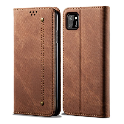 Denim Texture Casual Style Horizontal Flip Leather Case with Holder & Card Slots & Wallet, For Samsung Galaxy A21s, For Huawei P Smart(2020), For Huawei Y5P, For Huawei Y6P