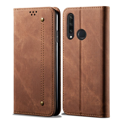 Denim Texture Casual Style Horizontal Flip Leather Case with Holder & Card Slots & Wallet, For Samsung Galaxy A21s, For Huawei P Smart(2020), For Huawei Y5P, For Huawei Y6P