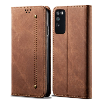 Denim Texture Casual Style Horizontal Flip Leather Case with Holder & Card Slots & Wallet, For Huawei Nova 7, For Huawei Nova 7 Pro, For Huawei Nova 7 SE / P40 Lite 5G, For Vivo Y50, For Huawei Honor X10 5G, For Xiaomi Redmi Note 9