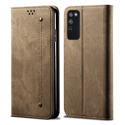 Denim Texture Casual Style Horizontal Flip Leather Case with Holder & Card Slots & Wallet, For Huawei Nova 7, For Huawei Nova 7 Pro, For Huawei Nova 7 SE / P40 Lite 5G, For Vivo Y50, For Huawei Honor X10 5G, For Xiaomi Redmi Note 9