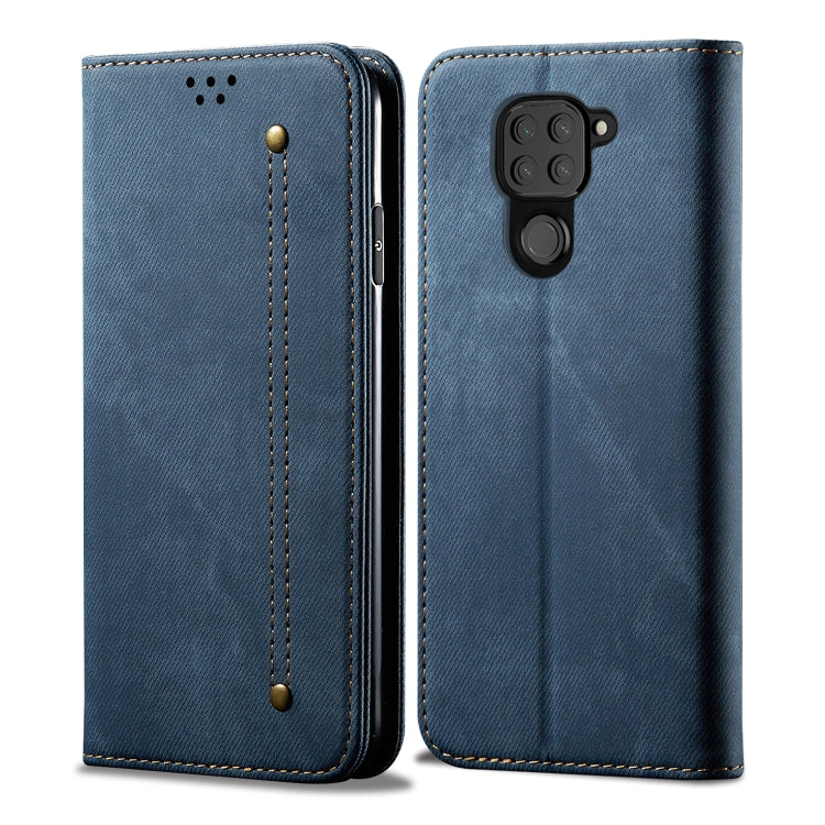 Denim Texture Casual Style Horizontal Flip Leather Case with Holder & Card Slots & Wallet, For Huawei Nova 7, For Huawei Nova 7 Pro, For Huawei Nova 7 SE / P40 Lite 5G, For Vivo Y50, For Huawei Honor X10 5G, For Xiaomi Redmi Note 9