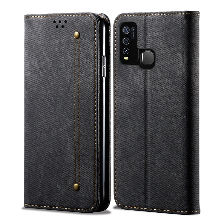 Denim Texture Casual Style Horizontal Flip Leather Case with Holder & Card Slots & Wallet, For Huawei Nova 7, For Huawei Nova 7 Pro, For Huawei Nova 7 SE / P40 Lite 5G, For Vivo Y50, For Huawei Honor X10 5G, For Xiaomi Redmi Note 9