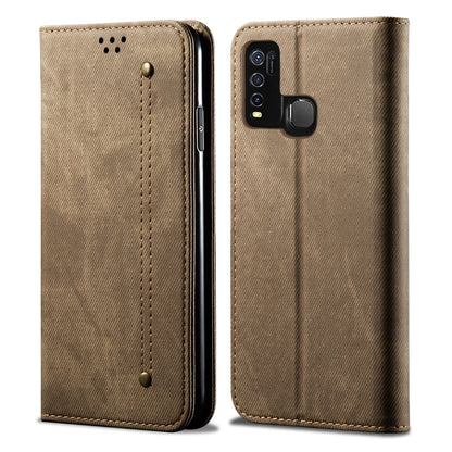 Denim Texture Casual Style Horizontal Flip Leather Case with Holder & Card Slots & Wallet, For Huawei Nova 7, For Huawei Nova 7 Pro, For Huawei Nova 7 SE / P40 Lite 5G, For Vivo Y50, For Huawei Honor X10 5G, For Xiaomi Redmi Note 9