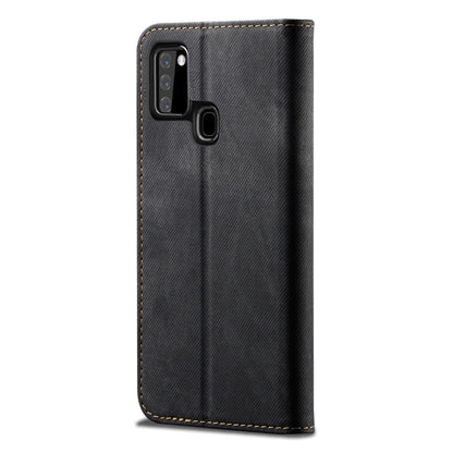 Denim Texture Casual Style Horizontal Flip Leather Case with Holder & Card Slots & Wallet, For Samsung Galaxy A21s, For Huawei P Smart(2020), For Huawei Y5P, For Huawei Y6P