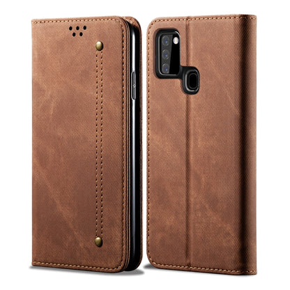 Denim Texture Casual Style Horizontal Flip Leather Case with Holder & Card Slots & Wallet, For Samsung Galaxy A21s, For Huawei P Smart(2020), For Huawei Y5P, For Huawei Y6P