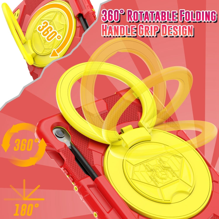 Spider Rotation Handle Silicone Hybrid PC Tablet Case, For Samsung Galaxy Tab S9