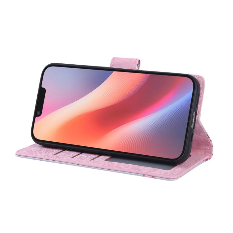 Bronzing Painting RFID Leather Case, For iPhone 16e, For iPhone 16 Pro Max, For iPhone 16 Pro, For iPhone 16 Plus