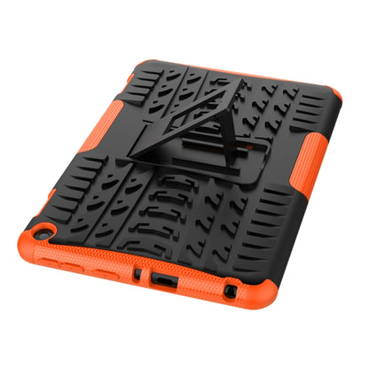 Tire Texture Shockproof TPU+PC Protective Case with Holder, For LG Velvet, For Motorola Moto G8 / Moto G Fast, For Samsung Galaxy A21 (US Version), For LG K31, For Xiaomi Redmi Note 9, For Huawei P40 Lite 5G, For Samsung Galaxy A21s                    ...