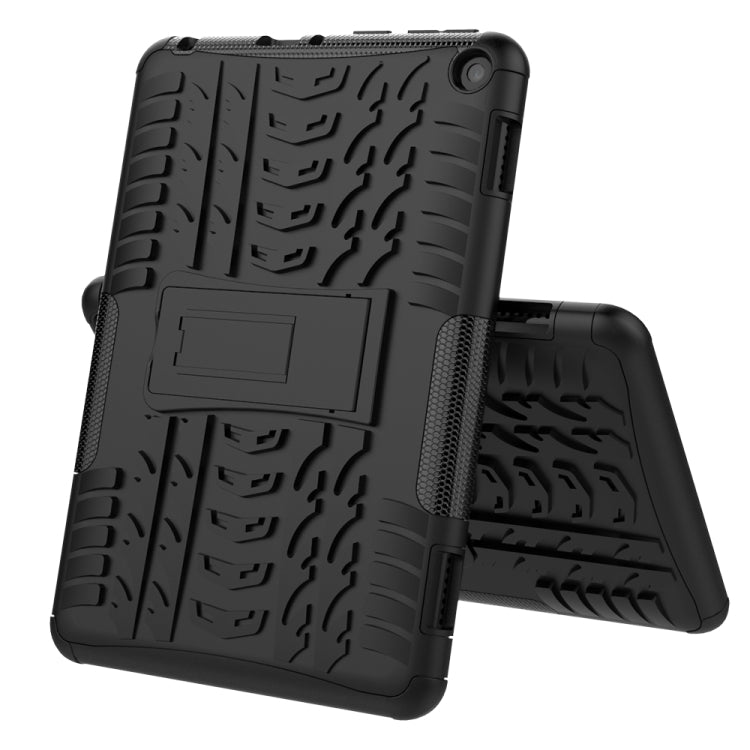 Tire Texture Shockproof TPU+PC Protective Case with Holder, For LG Velvet, For Motorola Moto G8 / Moto G Fast, For Samsung Galaxy A21 (US Version), For LG K31, For Xiaomi Redmi Note 9, For Huawei P40 Lite 5G, For Samsung Galaxy A21s                    ...