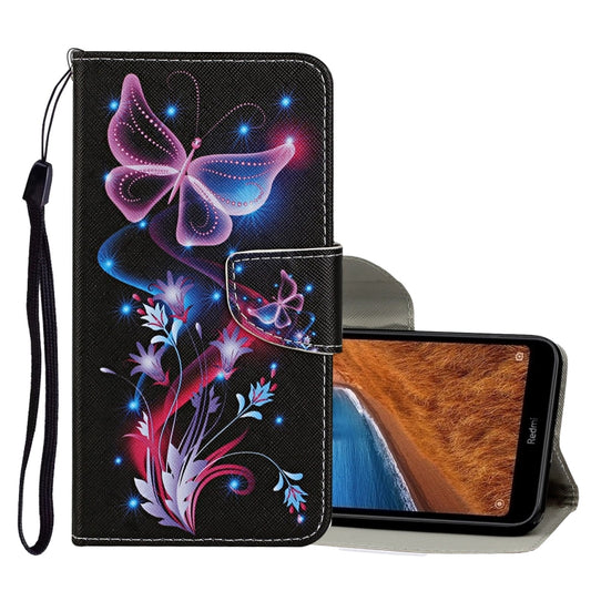 Colored Drawing Pattern Horizontal Flip Leather Case with Holder & Card Slots & Wallet, For Xiaomi Redmi Note 8 Pro, For Xiaomi Redmi Note 9