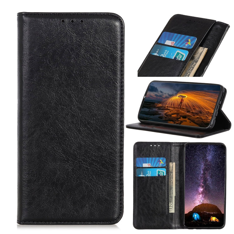 Magnetic Crazy Horse Texture Horizontal Flip Leather Case with Holder & Card Slots & Wallet, For Xiaomi Redmi 9A, For Xiaomi Redmi 9C