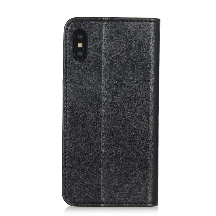 Magnetic Crazy Horse Texture Horizontal Flip Leather Case with Holder & Card Slots & Wallet, For Xiaomi Redmi 9A, For Xiaomi Redmi 9C