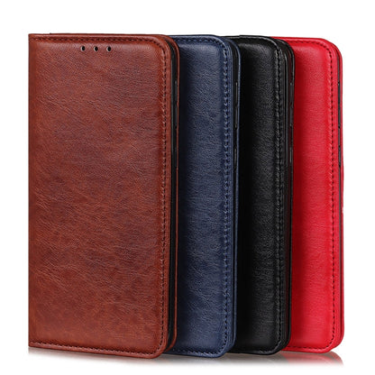 Magnetic Crazy Horse Texture Horizontal Flip Leather Case with Holder & Card Slots & Wallet, For Xiaomi Redmi 9A, For Xiaomi Redmi 9C