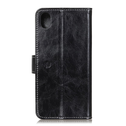 Retro Crazy Horse Texture Horizontal Flip Leather Case with Holder & Card Slots & Photo Frame & Wallet, For Xiaomi Redmi 9A, For Xiaomi Redmi 9C