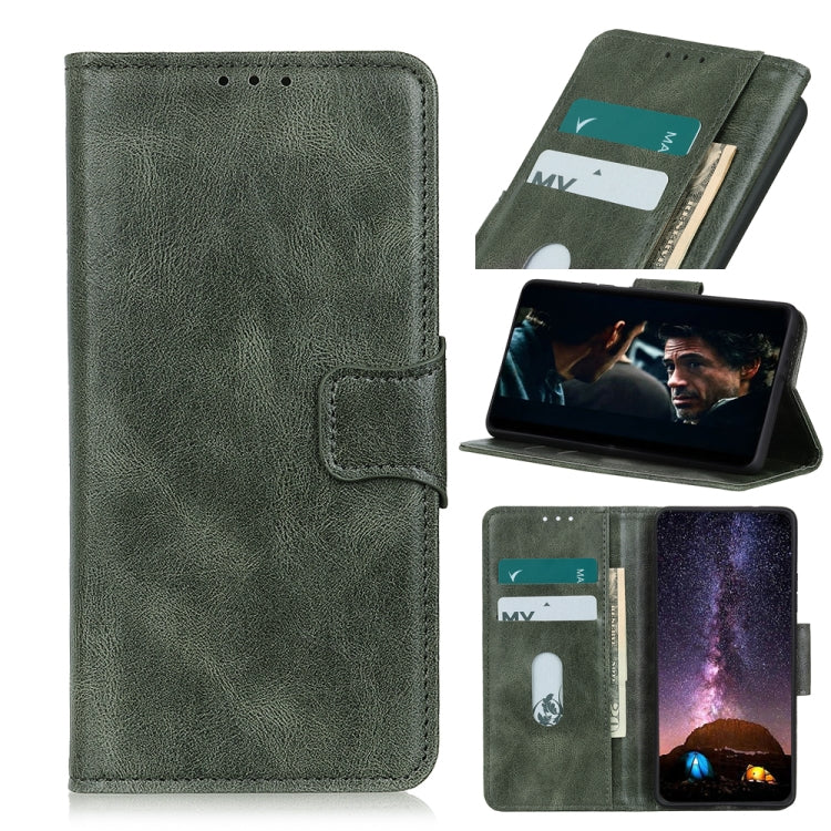 Mirren Crazy Horse Texture Horizontal Flip Leather Case with Holder & Card Slots & Wallet, For LG Harmony 4, For Xiaomi Redmi 9C