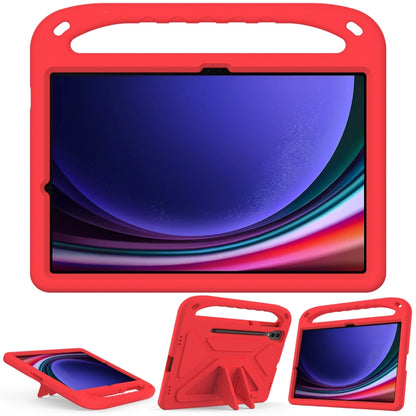 Handle EVA Shockproof Tablet Case with Holder, For Samsung Galaxy Tab S9+