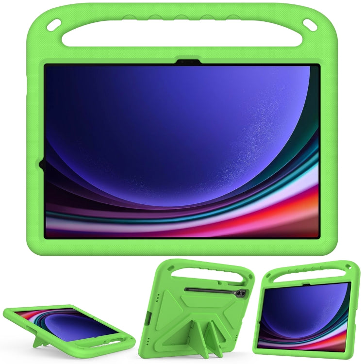 Handle EVA Shockproof Tablet Case with Holder, For Samsung Galaxy Tab S9+