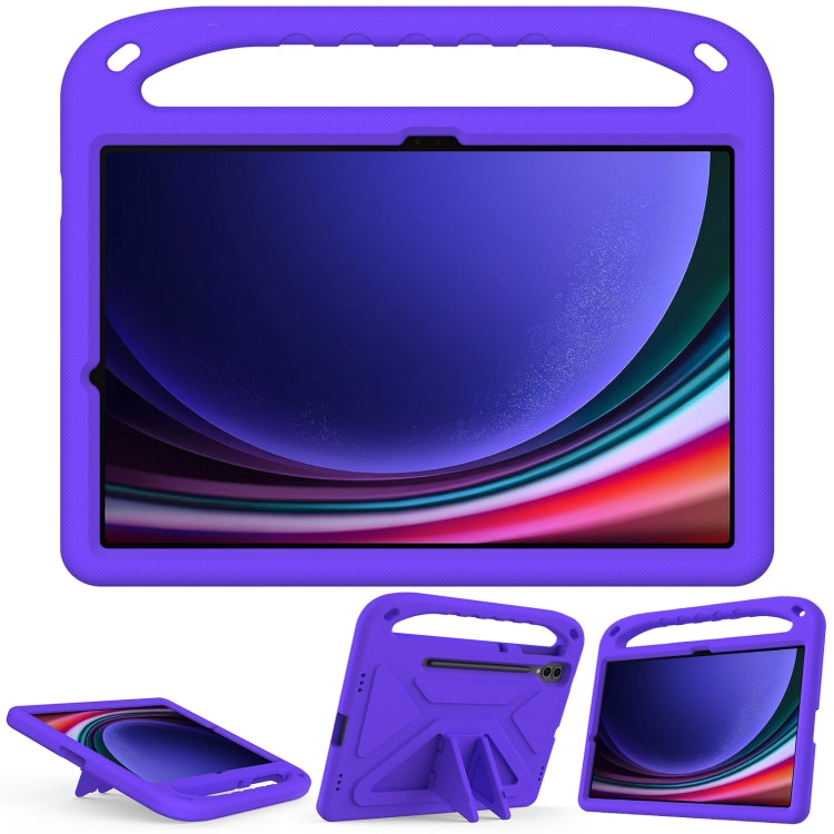 Handle EVA Shockproof Tablet Case with Holder, For Samsung Galaxy Tab S9+