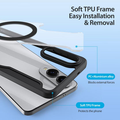 DUX DUCIS Skin X Pro Series Magsafe PC + TPU Phone Leather Case, For Samsung Galaxy S25 Edge 5G, For Samsung Galaxy S25 5G, For Samsung Galaxy S25 Ultra 5G, For Samsung Galaxy S24 Ultra 5G, For Samsung Galaxy S24+ 5G, For Samsung Galaxy S23 Ultra 5G