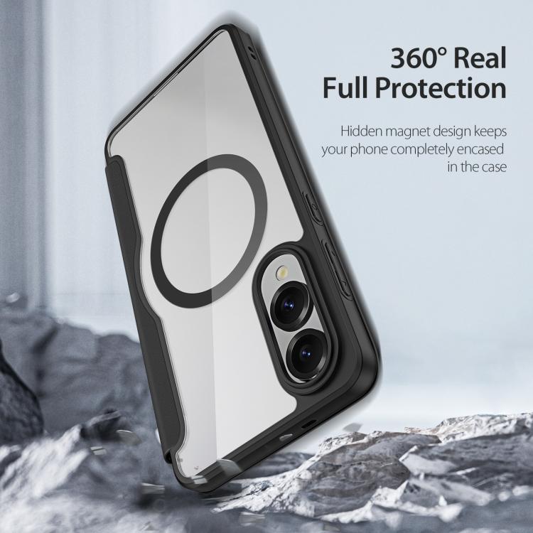 DUX DUCIS Skin X Pro Series Magsafe PC + TPU Phone Leather Case, For Samsung Galaxy S25 Edge 5G, For Samsung Galaxy S25 5G, For Samsung Galaxy S25 Ultra 5G, For Samsung Galaxy S24 Ultra 5G, For Samsung Galaxy S24+ 5G, For Samsung Galaxy S23 Ultra 5G