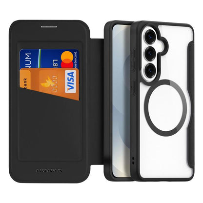 DUX DUCIS Skin X Pro Series Magsafe PC + TPU Phone Leather Case, For Samsung Galaxy S26+ 5G, For Samsung Galaxy S26 Ultra 5G, For Samsung Galaxy S26 5G, For Samsung Galaxy S25 Edge 5G, For Samsung Galaxy S25 5G, For Samsung Galaxy S25 Ultra 5G         ...