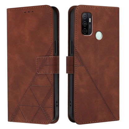 Crossbody 3D Embossed Flip Leather Phone Case, For OPPO A11s 4G, For OPPO A92s 5G, For OPPO A79 5G