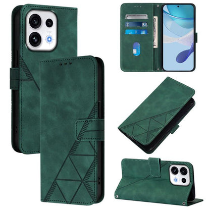Crossbody 3D Embossed Flip Leather Phone Case, For OPPO Reno16 F/Reno16 FS 5G, For OPPO Reno16 Global/Reno16 Pro Global, For OPPO Find X9s Pro 5G, For OPPO Find X9 Ultra