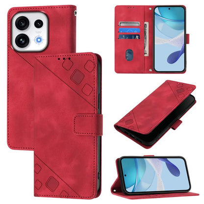 Skin-feel Embossed Leather Phone Case, For OPPO Reno16 F / Reno16 FS 5G, For OPPO Reno16 / Reno16 Pro 5G Global, For OPPO Find X9s Pro 5G, For OPPO Find X9 Ultra