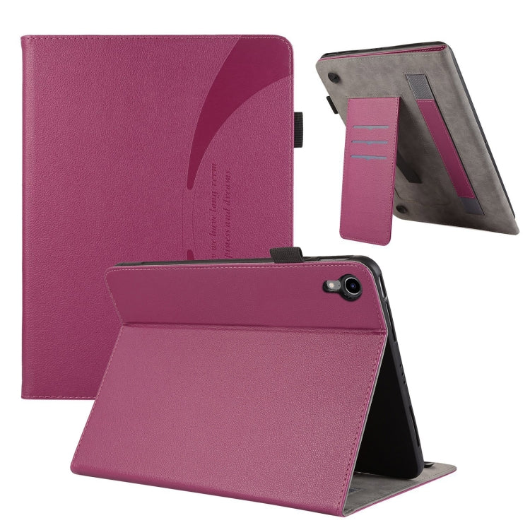 Litchi Texture Leather Sucker Tablet Case, For iPad mini 6 / mini 2024