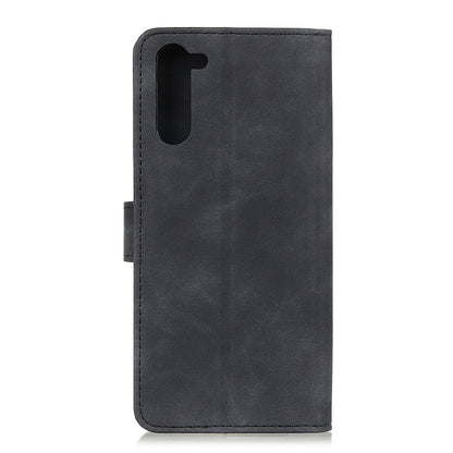 For OnePlus Nord PlKHAZNEH Retro Texture PU + TPU Horizontal Flip Leather Case with Holder & Card Slots & Wallet, For OnePlus Nord