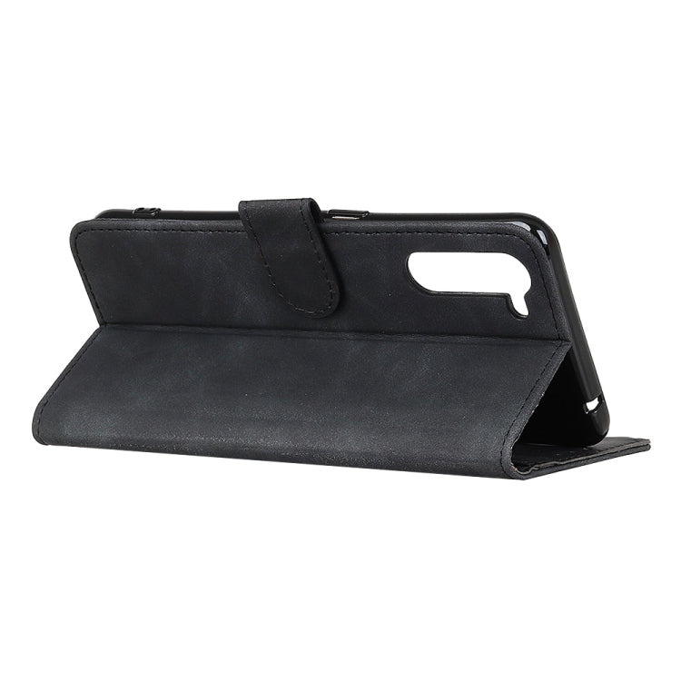 For OnePlus Nord PlKHAZNEH Retro Texture PU + TPU Horizontal Flip Leather Case with Holder & Card Slots & Wallet, For OnePlus Nord