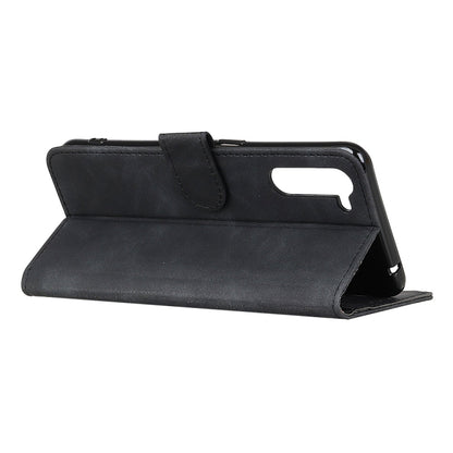 For OnePlus Nord PlKHAZNEH Retro Texture PU + TPU Horizontal Flip Leather Case with Holder & Card Slots & Wallet, For OnePlus Nord