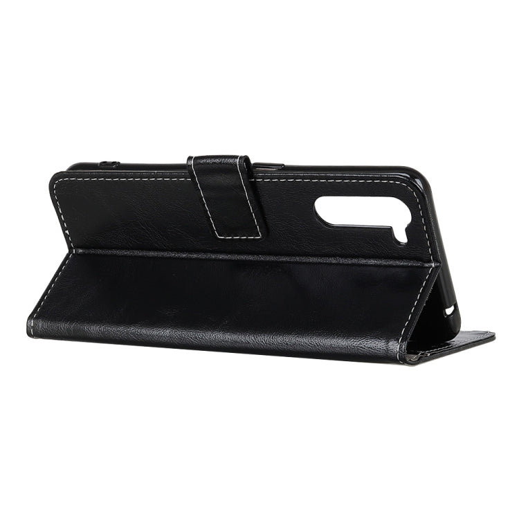 For OnePlus Nord Retro Crazy Horse Texture Horizontal Flip Leather Case with Holder & Card Slots & Photo Frame & Wallet, For OnePlus Nord