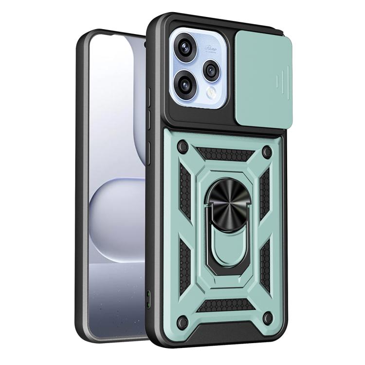 Sliding Camera Cover Design TPU+PC Phone Case, For OPPO Reno15 F 5G / Reno 15c 5G Global, For OPPO A6x 4G Global, For OPPO A6x 5G Global