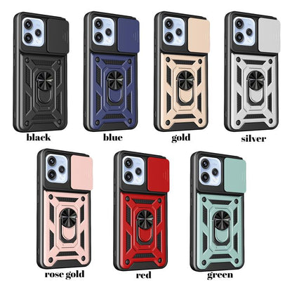 Sliding Camera Cover Design TPU+PC Phone Case, For OPPO Reno15 F 5G / Reno 15c 5G Global, For OPPO A6x 4G Global, For OPPO A6x 5G Global