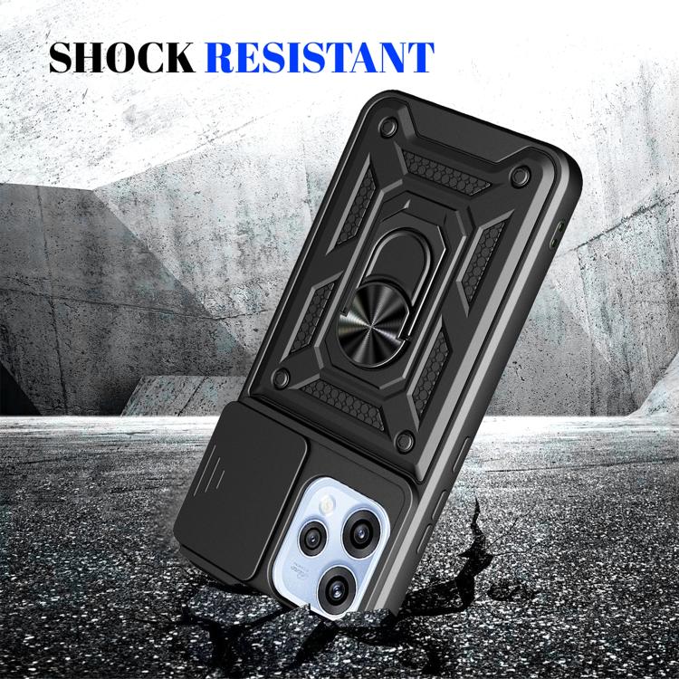 Sliding Camera Cover Design TPU+PC Phone Case, For OPPO Reno15 F 5G / Reno 15c 5G Global, For OPPO A6x 4G Global, For OPPO A6x 5G Global