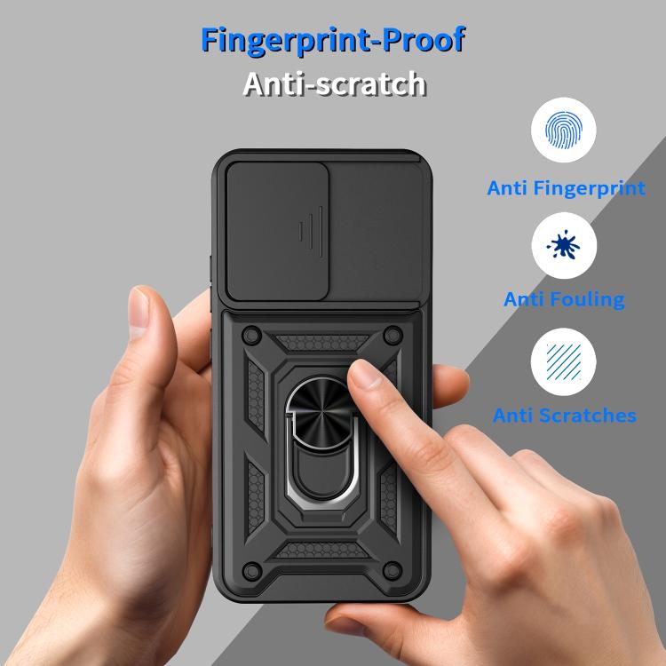 Sliding Camera Cover Design TPU+PC Phone Case, For OPPO Reno15 F 5G / Reno 15c 5G Global, For OPPO A6x 4G Global, For OPPO A6x 5G Global