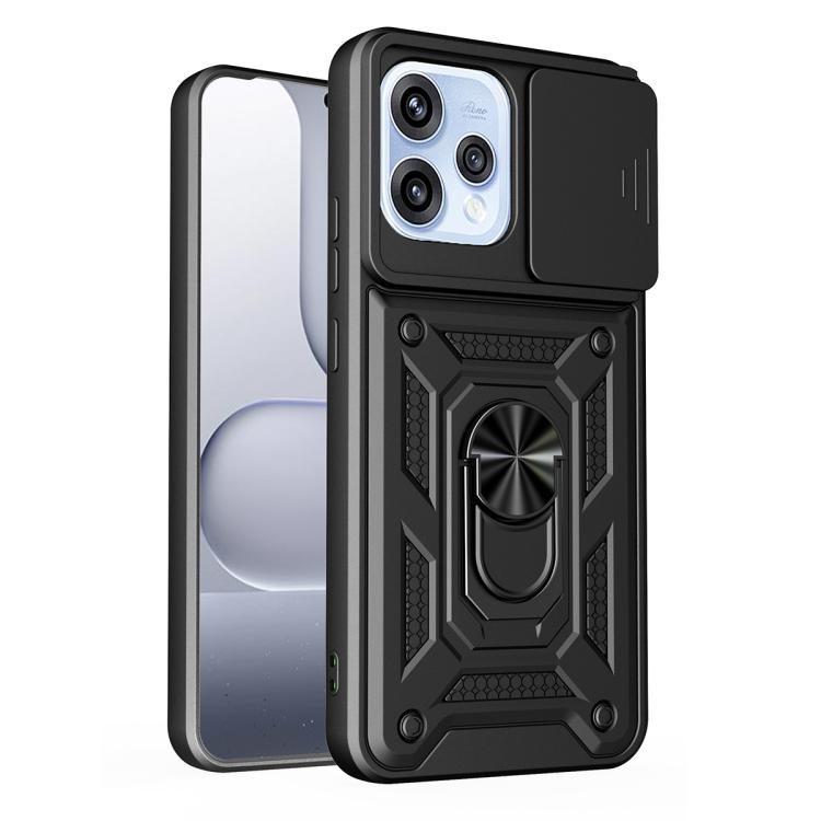 Sliding Camera Cover Design TPU+PC Phone Case, For OPPO Reno15 F 5G / Reno 15c 5G Global, For OPPO A6x 4G Global, For OPPO A6x 5G Global