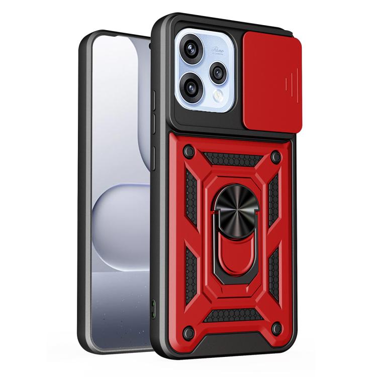 Sliding Camera Cover Design TPU+PC Phone Case, For OPPO Reno15 F 5G / Reno 15c 5G Global, For OPPO A6x 4G Global, For OPPO A6x 5G Global