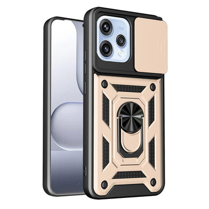 Sliding Camera Cover Design TPU+PC Phone Case, For OPPO Reno15 F 5G / Reno 15c 5G Global, For OPPO A6x 4G Global, For OPPO A6x 5G Global