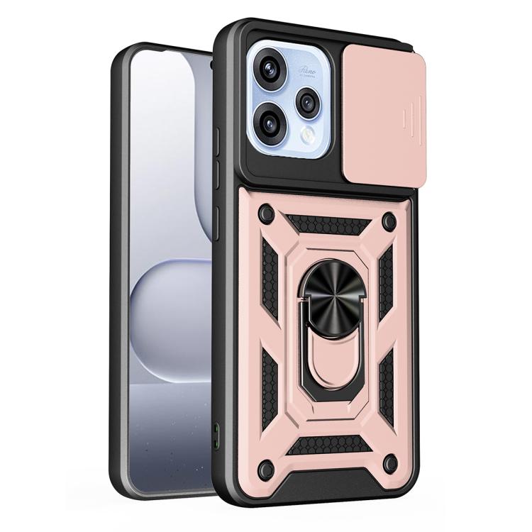 Sliding Camera Cover Design TPU+PC Phone Case, For OPPO Reno15 F 5G / Reno 15c 5G Global, For OPPO A6x 4G Global, For OPPO A6x 5G Global