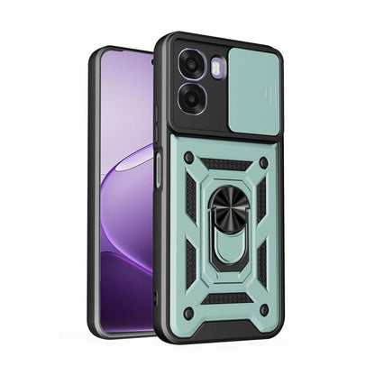 Sliding Camera Cover Design TPU+PC Phone Case, For OPPO Reno15 F 5G / Reno 15c 5G Global, For OPPO A6x 4G Global, For OPPO A6x 5G Global