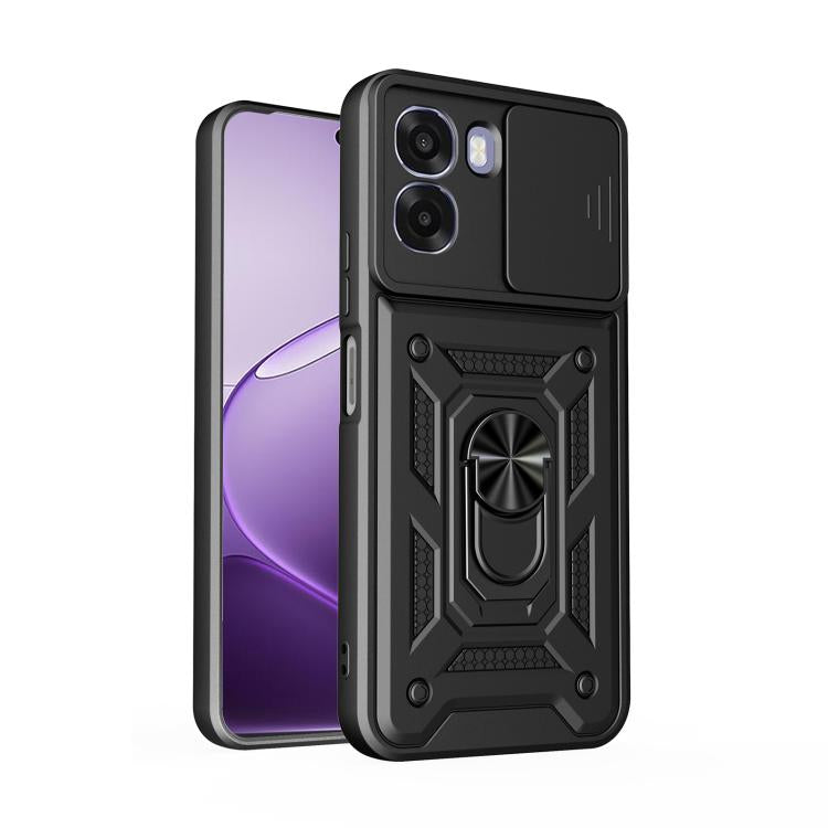 Sliding Camera Cover Design TPU+PC Phone Case, For OPPO Reno15 F 5G / Reno 15c 5G Global, For OPPO A6x 4G Global, For OPPO A6x 5G Global